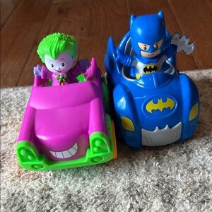 Batman and Joker Little People Car Set